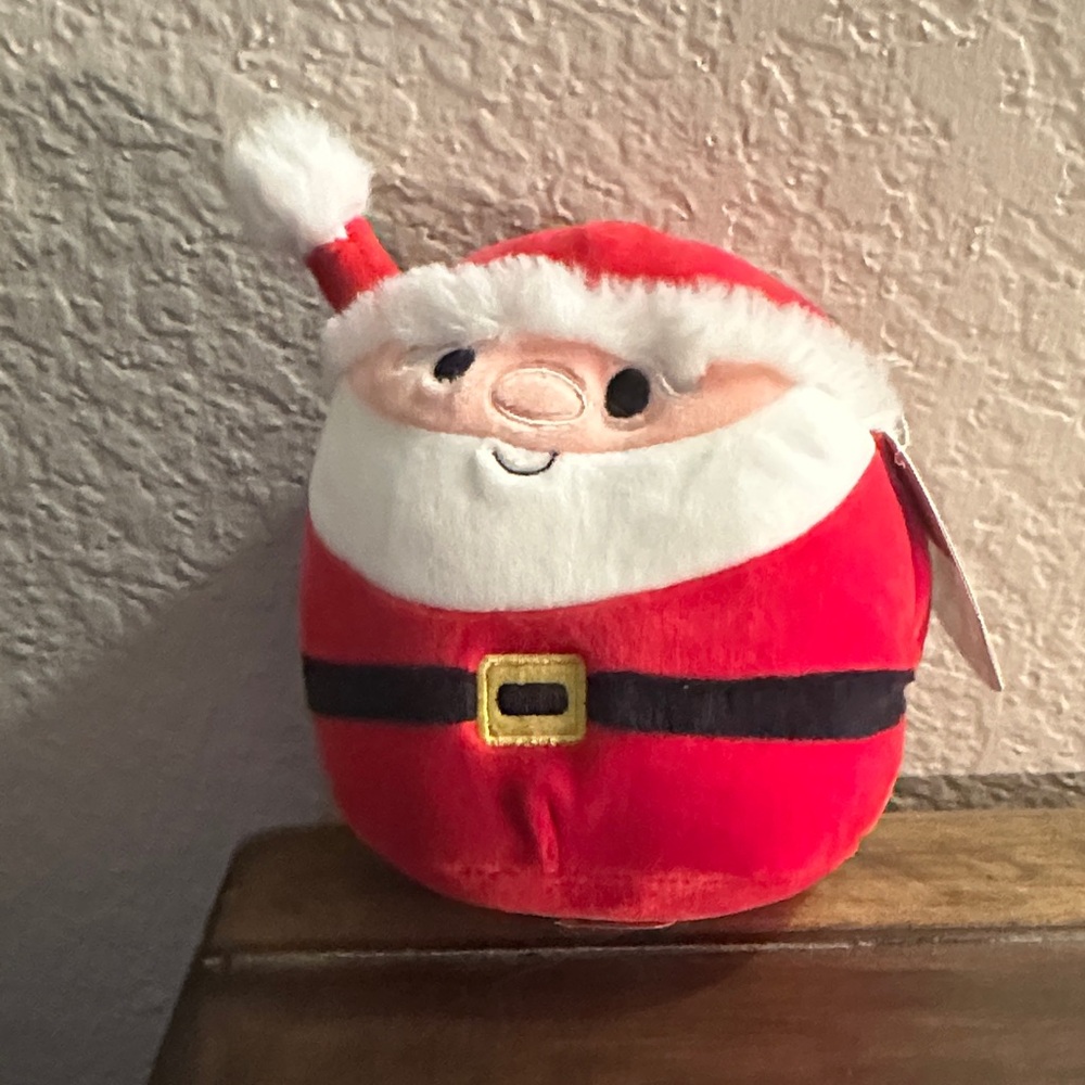 Squishmallows Red and White Santa Plush